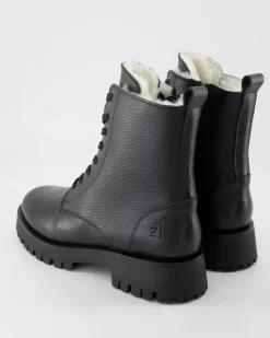 A8398-23 Stiefeletten in Schwarz