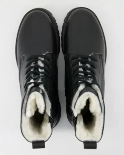 A8398-23 Stiefeletten in Schwarz