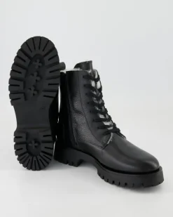 A8398-23 Stiefeletten in Schwarz
