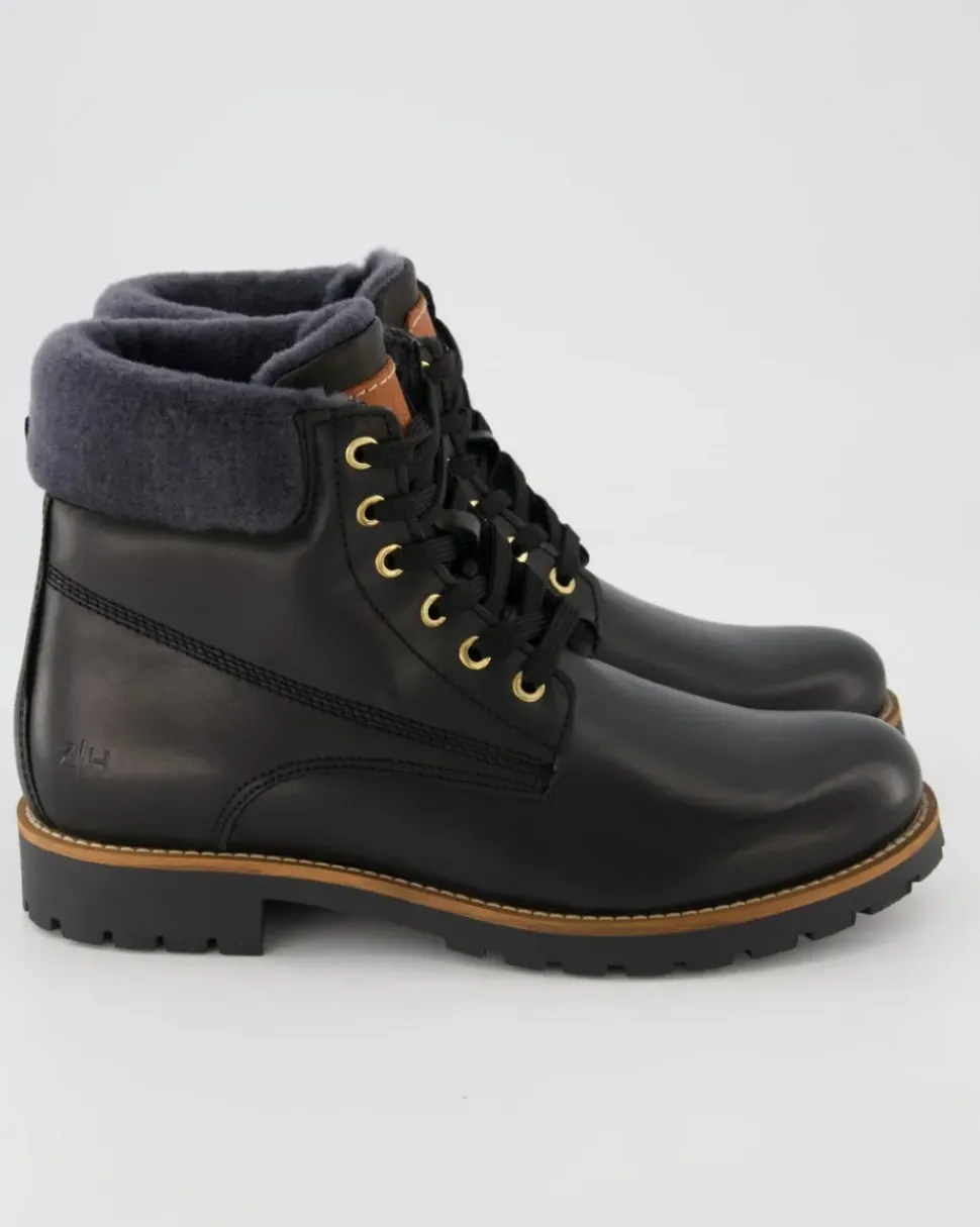 A5494-21 Stiefeletten in Schwarz