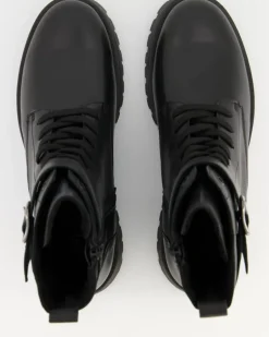A8388-04 Stiefeletten in Schwarz
