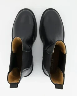 A8777-01 Stiefeletten in Schwarz