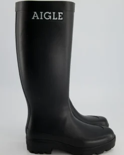 Atelier Aigle Gummistiefel in Schwarz