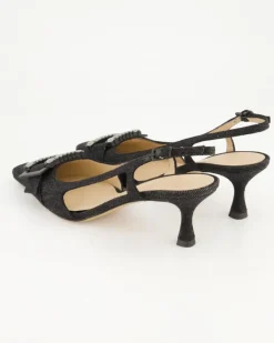 Atena Slingpumps in Schwarz