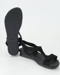 Aurian Sandalen in Schwarz