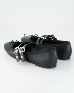 5037 Ballerinas in Schwarz