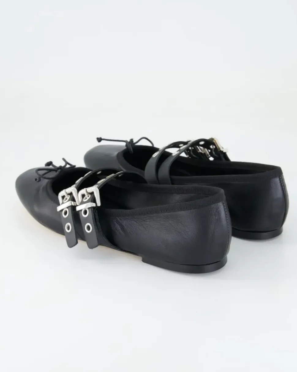 5037 Ballerinas in Schwarz