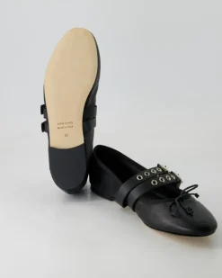 5037 Ballerinas in Schwarz