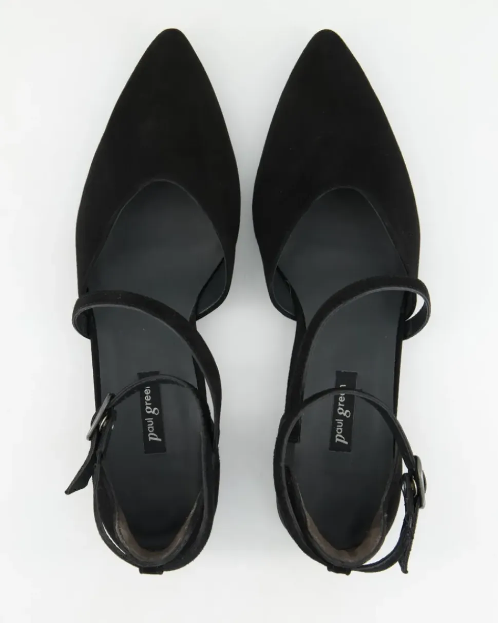 3818 Ballerinas in Schwarz