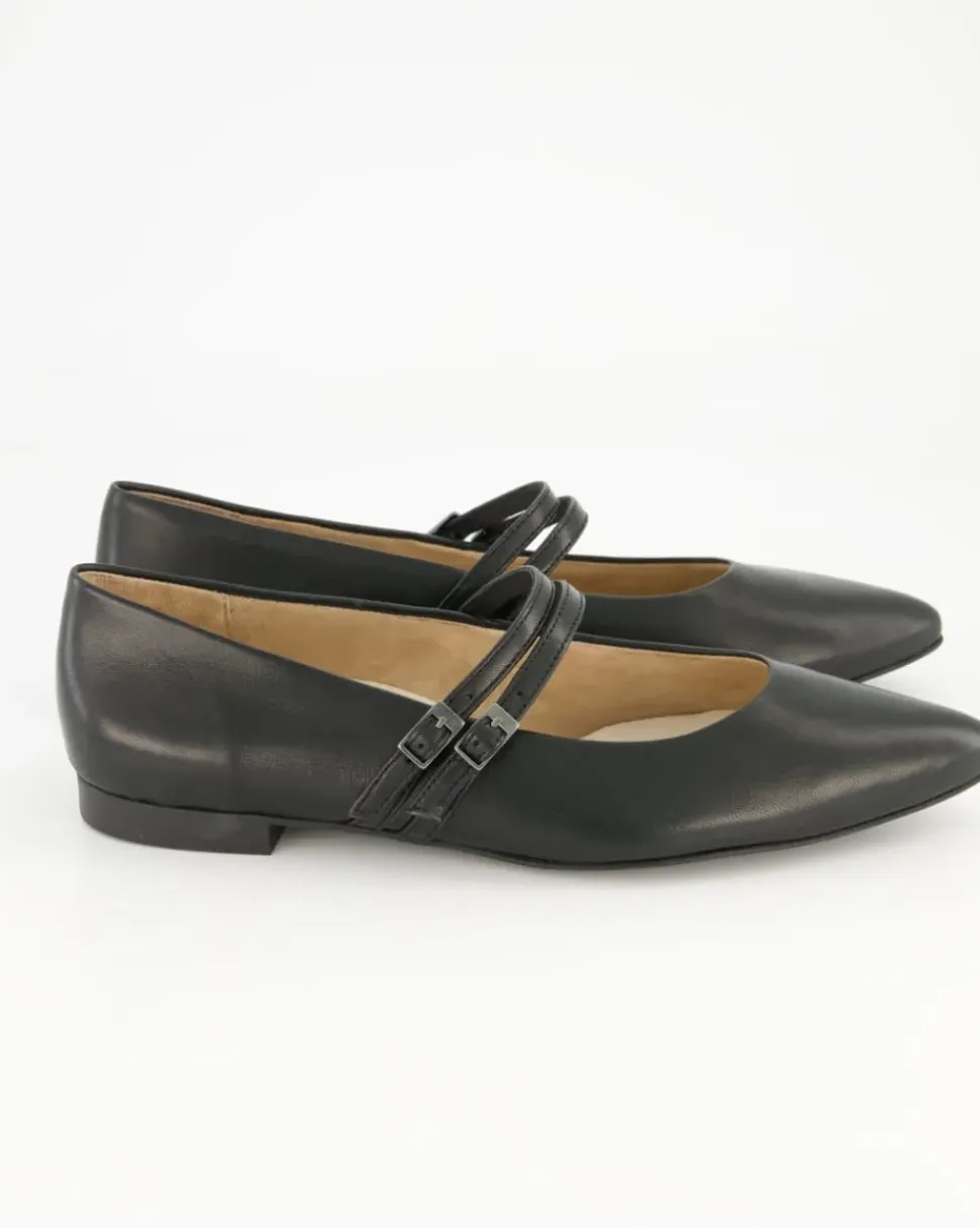 1022-005 Ballerinas in Schwarz