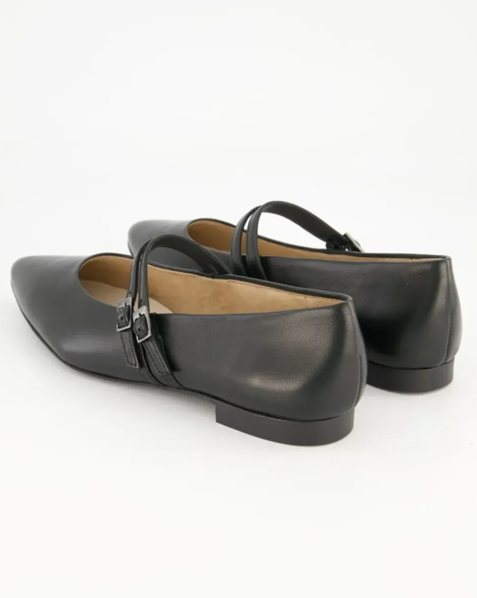 1022-005 Ballerinas in Schwarz