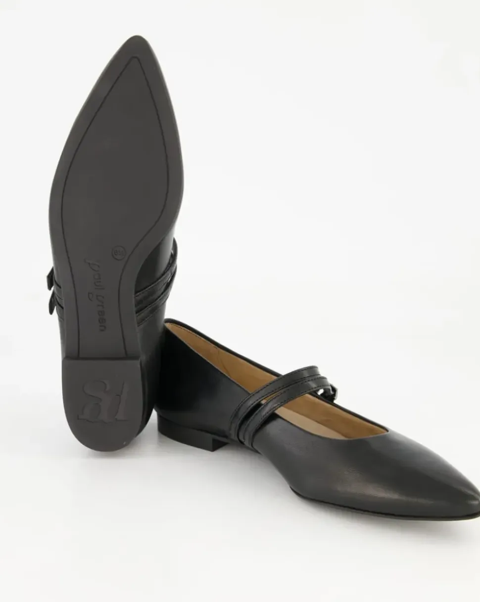 1022-005 Ballerinas in Schwarz
