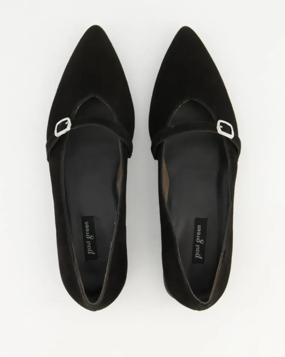 1083-025 Ballerinas in Schwarz