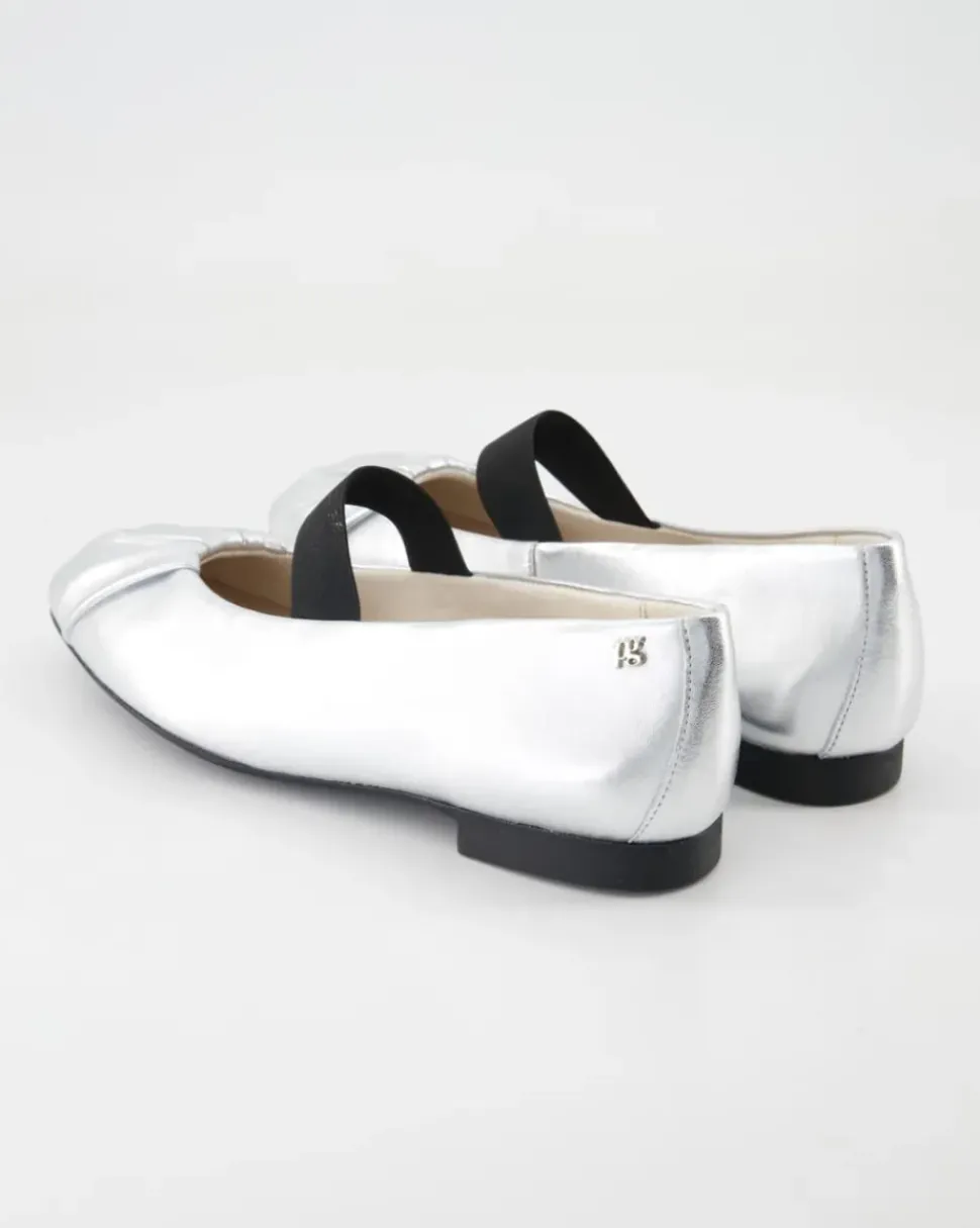 1112 Ballerinas in Silber