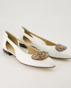 11849 Ballerinas in Weiß