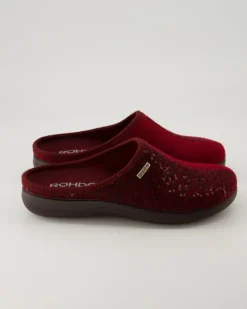 6550 Bari Hausschuhe in Rot