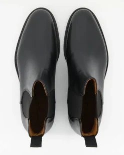 B330-38 Chelsea Boots in Schwarz