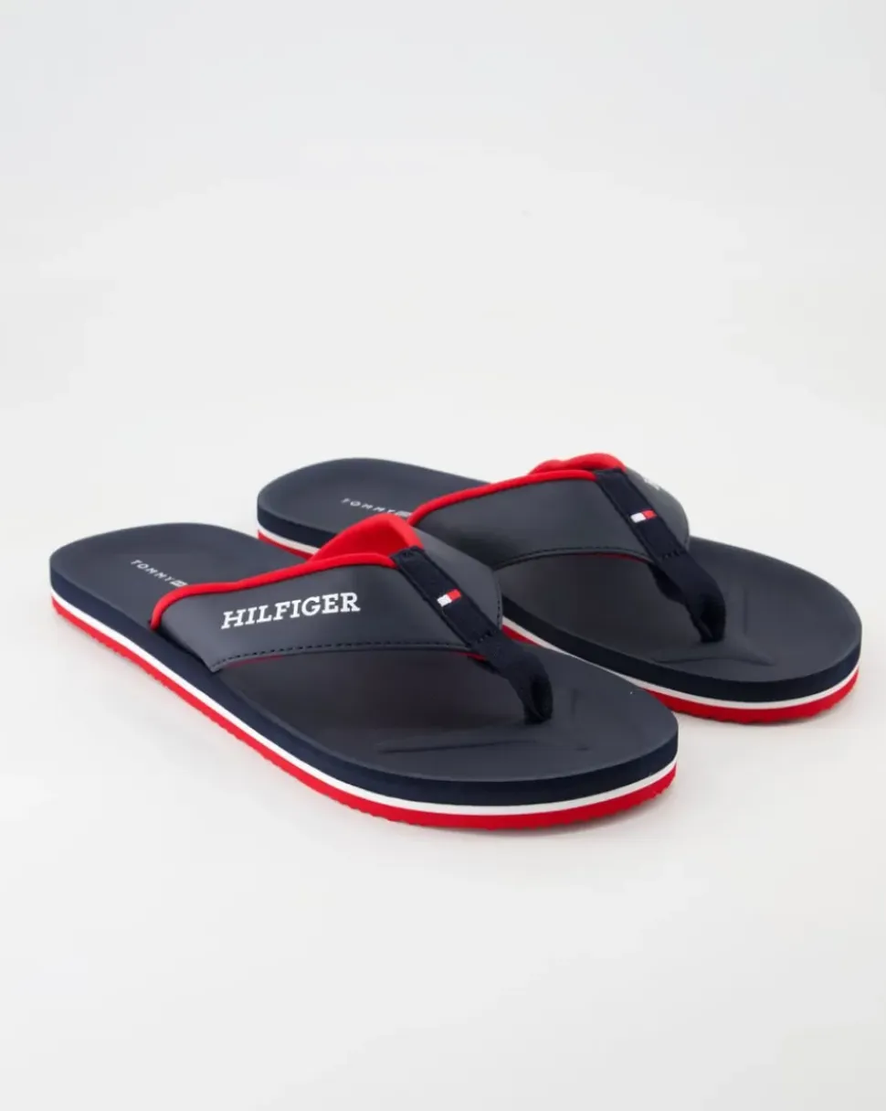 Beach Sandal Zehentrenner in Blau