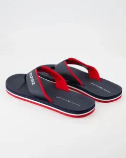 Beach Sandal Zehentrenner in Blau