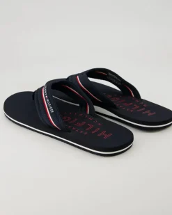 Beach Sandal Zehentrenner in Blau