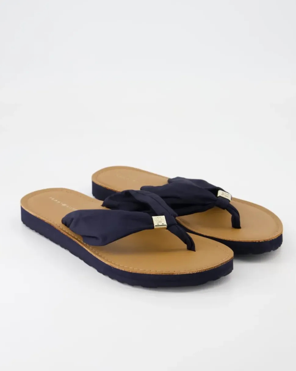 Beach Sandal Zehentrenner in Blau
