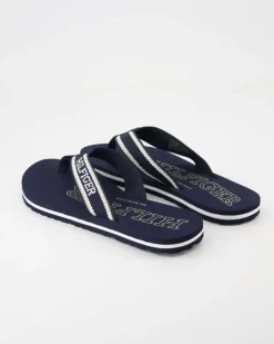 Beach Sandal Zehentrenner in Blau