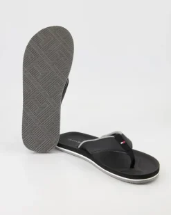 Beach Sandal Zehentrenner in Schwarz