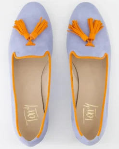Beatrice Ballerinas in Blau