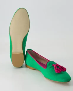 Beatrice Ballerinas in Grün