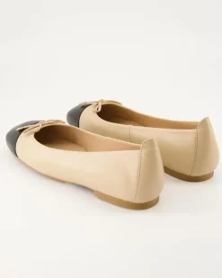 Belle Ballerinas in Beige