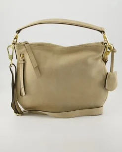 Beutel Juna Handtasche in Beige
