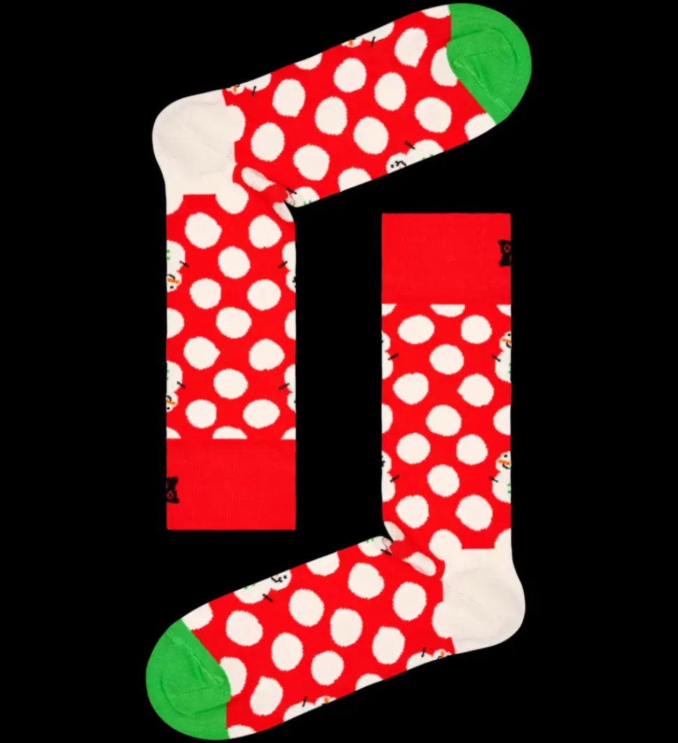 Big Dot Snowman Sock Socken in Mehrfarbig