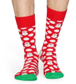 Big Dot Snowman Sock Socken in Mehrfarbig
