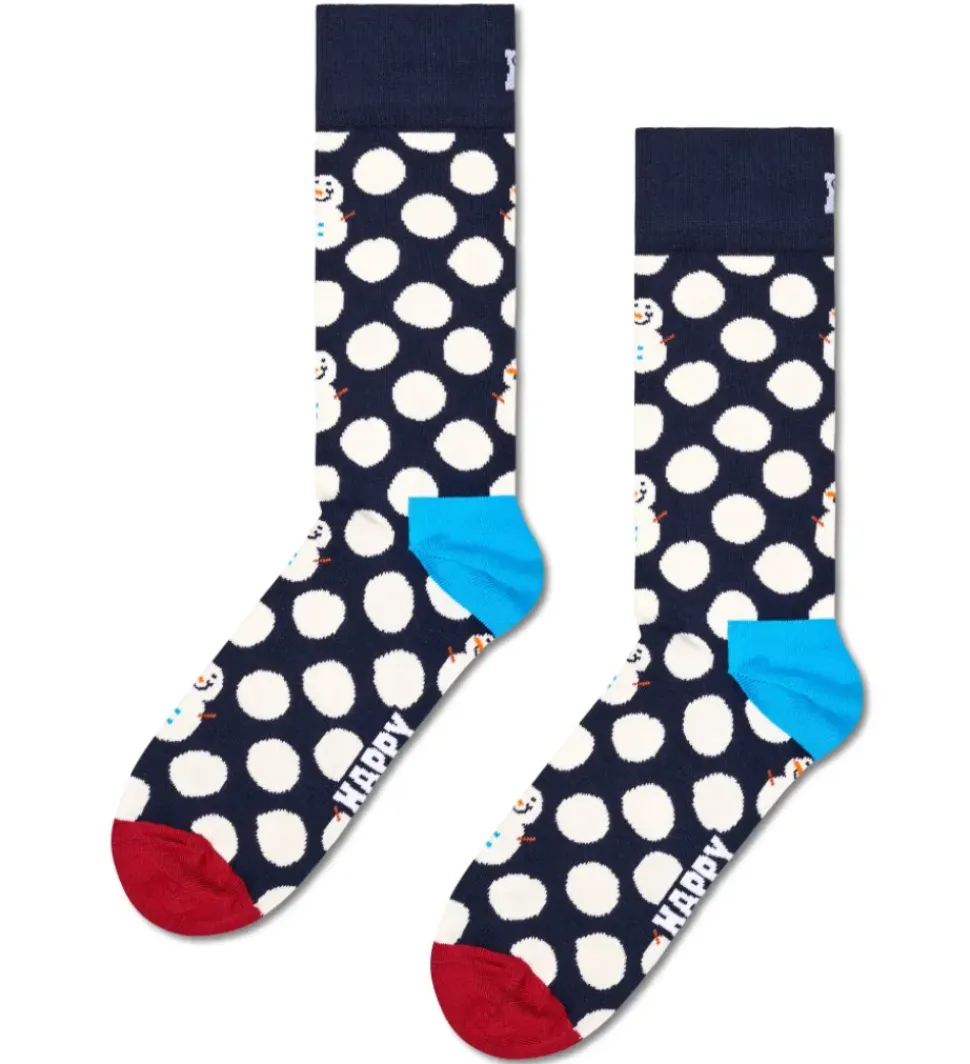 Big Dot Snowman Sock Socken in Mehrfarbig