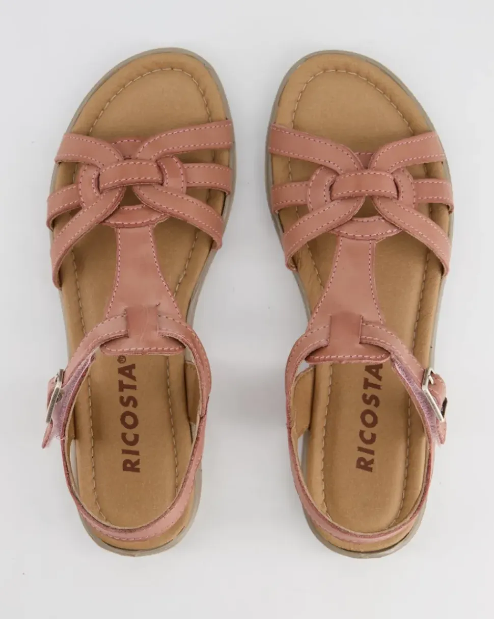 BIRTE Sandalen in Rosa