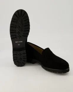 7801Bis Slipper in Schwarz