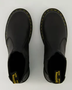 2976 Black Virginia Chelsea Boots in Schwarz