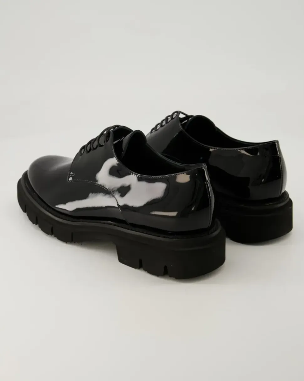 B038M Schnürschuhe in Schwarz