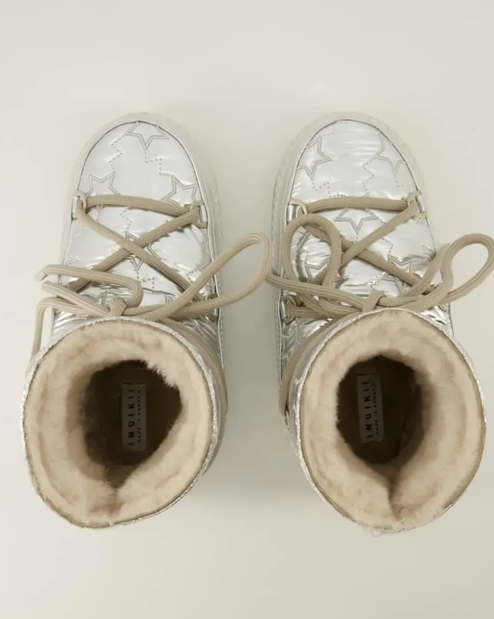Bomber Star Winterschuhe in Silber