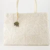 Book Tote Large Shopper in Beige