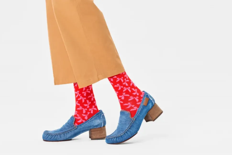 Bow Sock Socken in Mehrfarbig