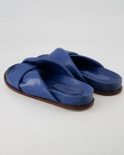 B412 Pantoletten in Blau