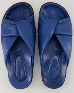 B412 Pantoletten in Blau