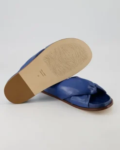 B412 Pantoletten in Blau