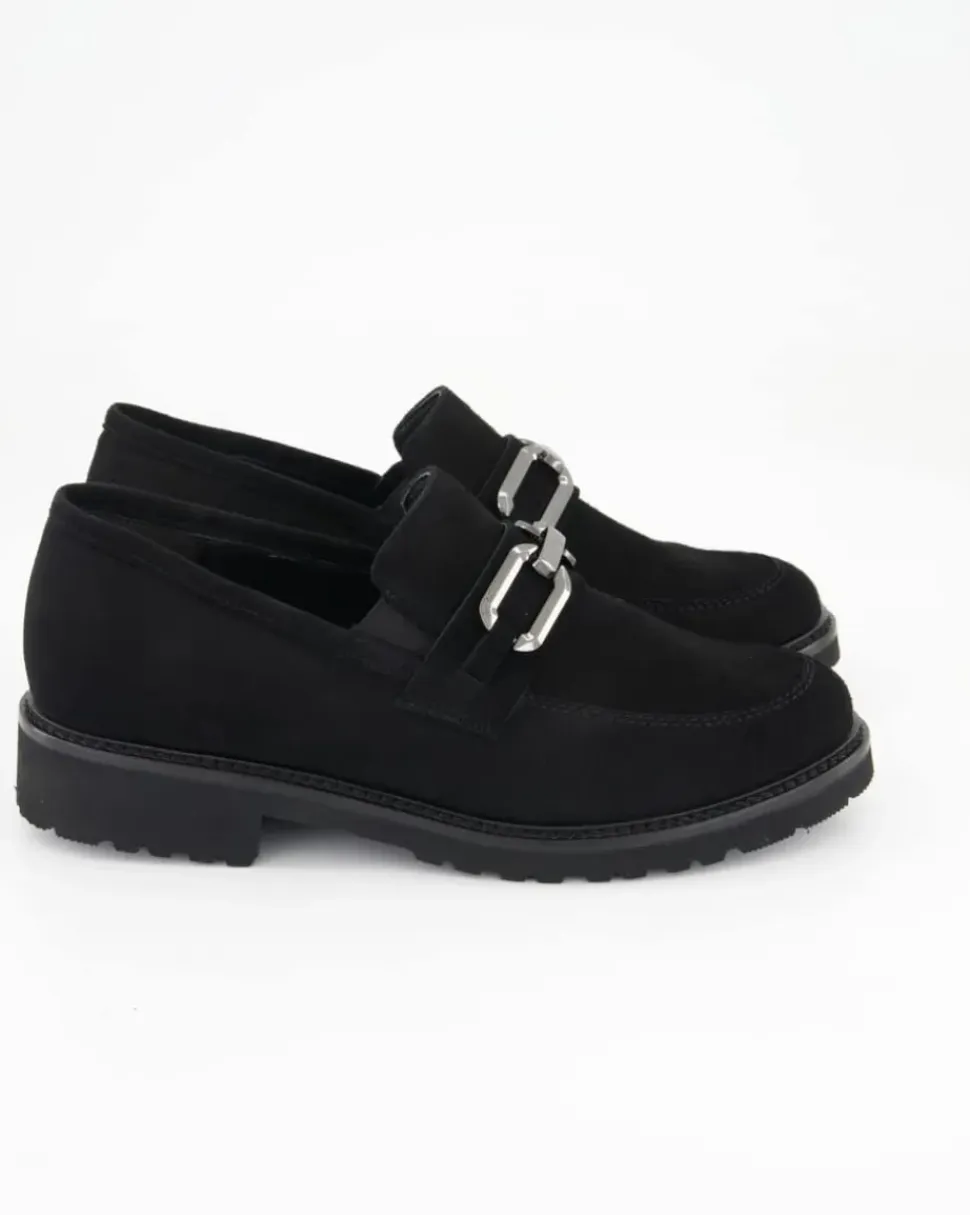 BÄRBEL Slipper in Schwarz