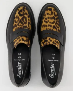 BÄRBEL Slipper in Schwarz