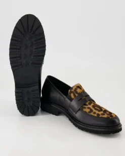 BÄRBEL Slipper in Schwarz