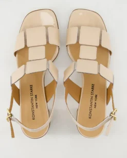 B604 Sandalen in Beige