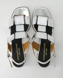 B604 Sandalen in Silber
