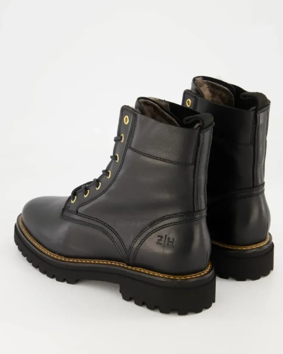 B2356 Stiefeletten in Schwarz